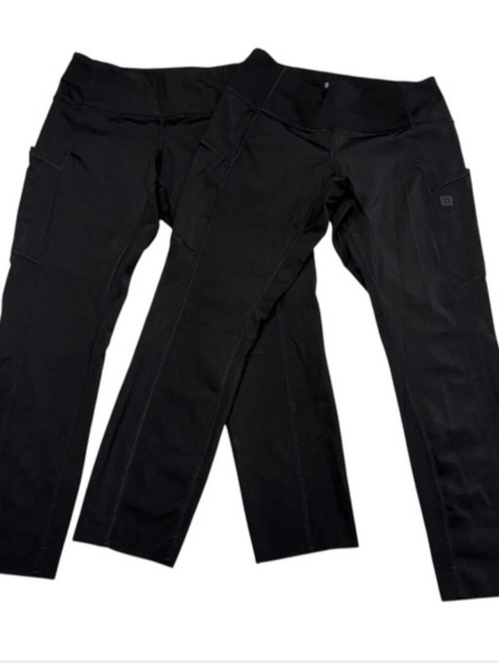 5.11 Tactical Physical Training - Ready (2 Pair Black Capri Leggings Size S)